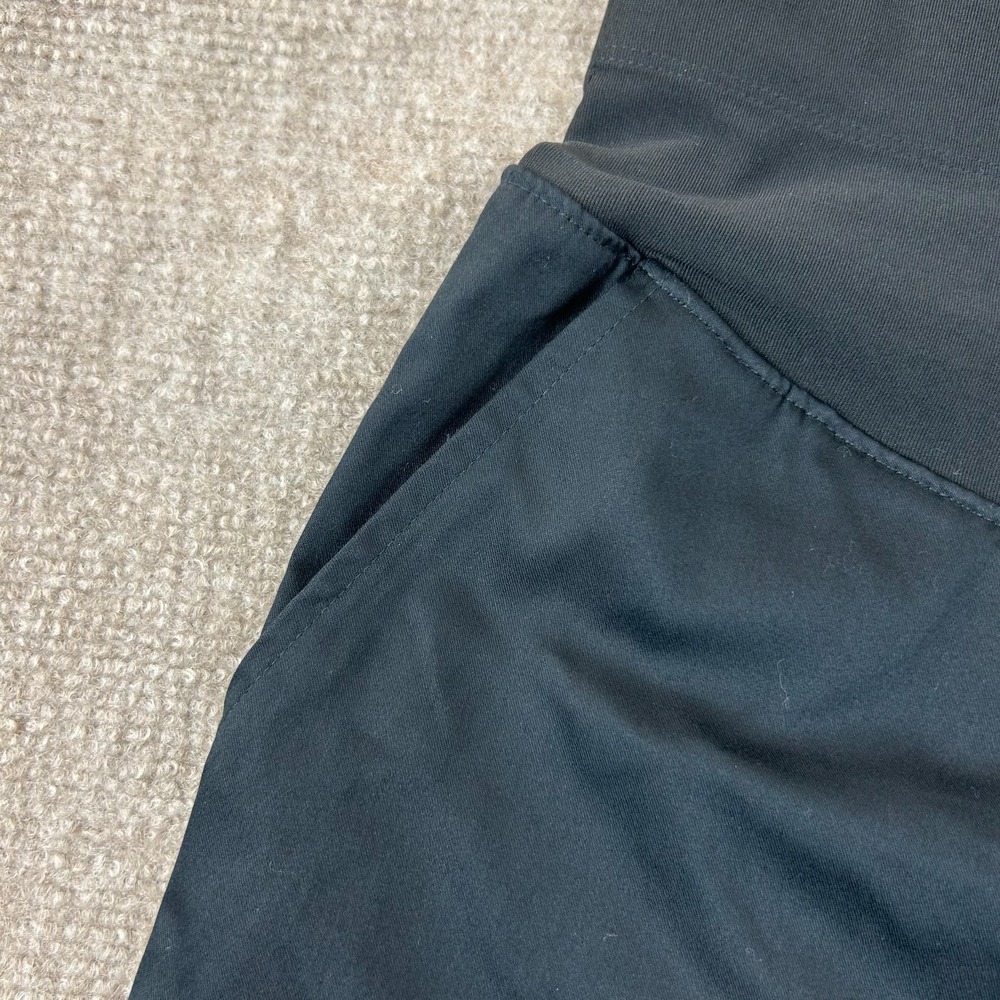 Duo Maternity By JC Penney Capri Pants Womens XL Black Cotton Mid Belly Coverage - Picture 6 of 16